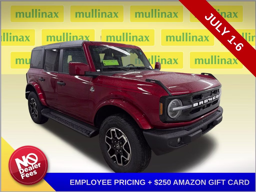 2026 RUBY RED TNTD Ford Bronco Outer Banks 4X4 SUV