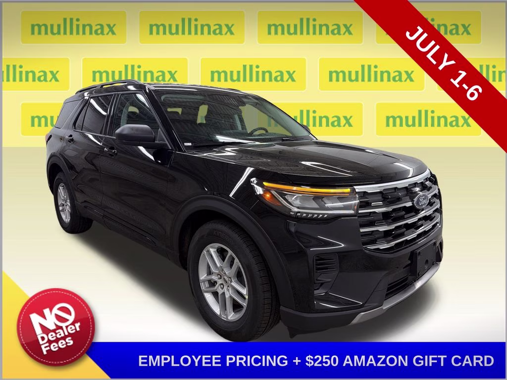 2026 AGATE BLACK Ford Explorer Active RWD SUV