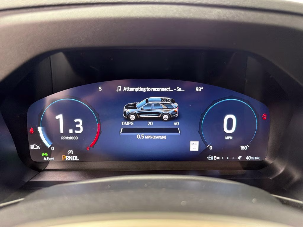 2026 AGATE BLACK Ford Explorer Active RWD SUV