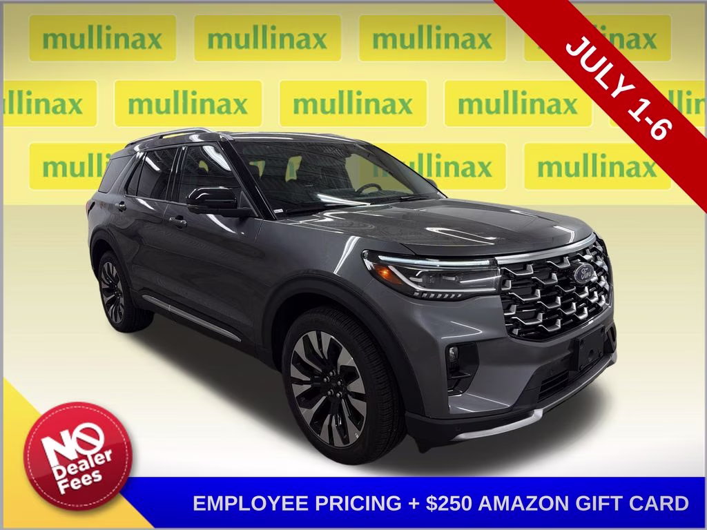 2026 CARBONIZED GRAY Ford Explorer Platinum 4X4 SUV