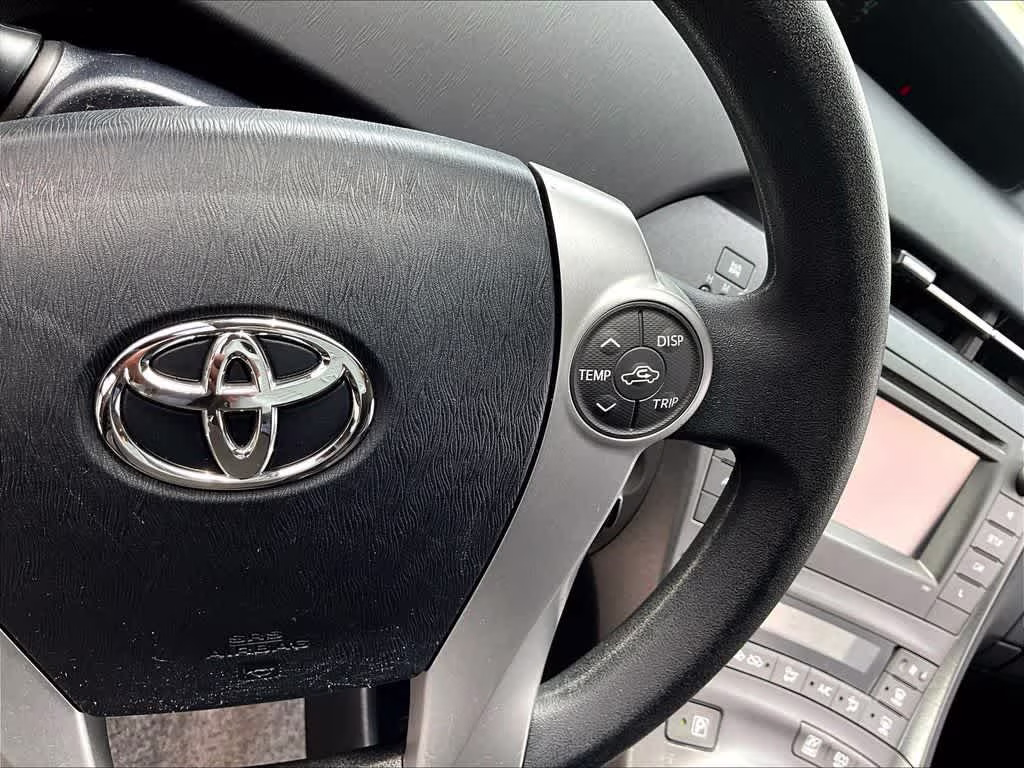 2015 Barcelona Red Metallic Toyota Prius Five FWD Sedan