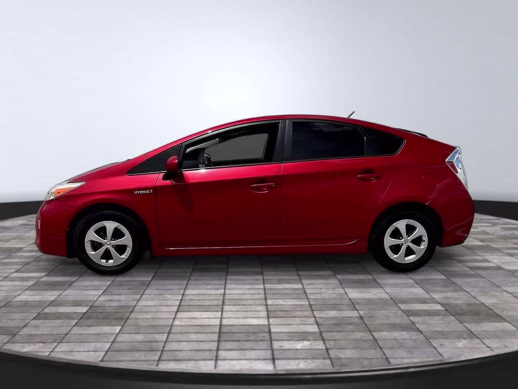 2015 Barcelona Red Metallic Toyota Prius Five FWD Sedan