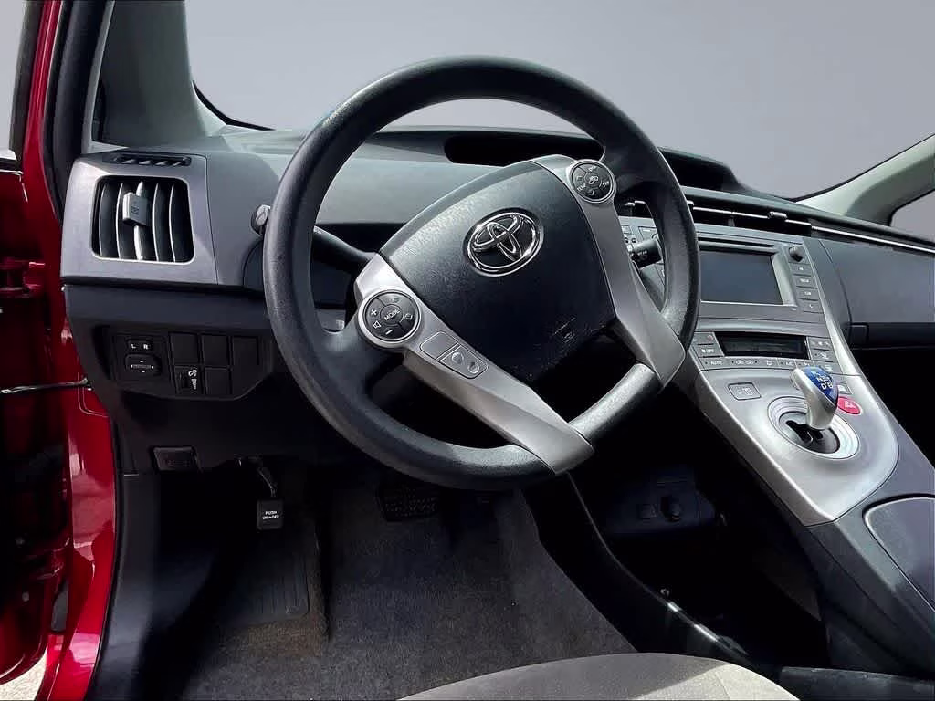 2015 Barcelona Red Metallic Toyota Prius Five FWD Sedan