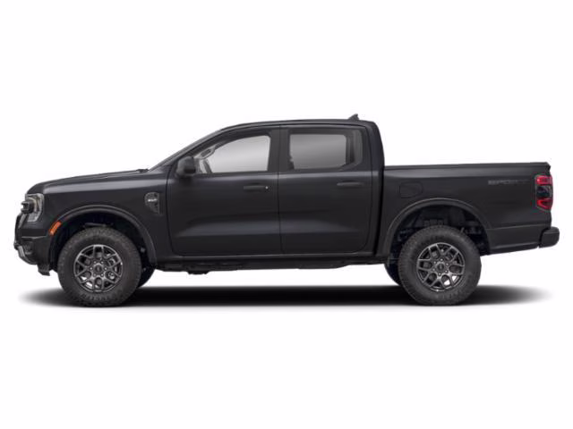 2026 Shadow Black Ford Ranger XLT 4WD SuperCrew 5' Box 4X4 Truck