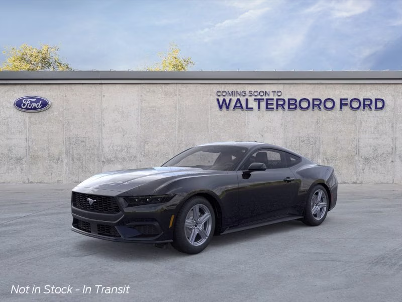2026 Shadow Black Ford Mustang EcoBoost RWD Coupe