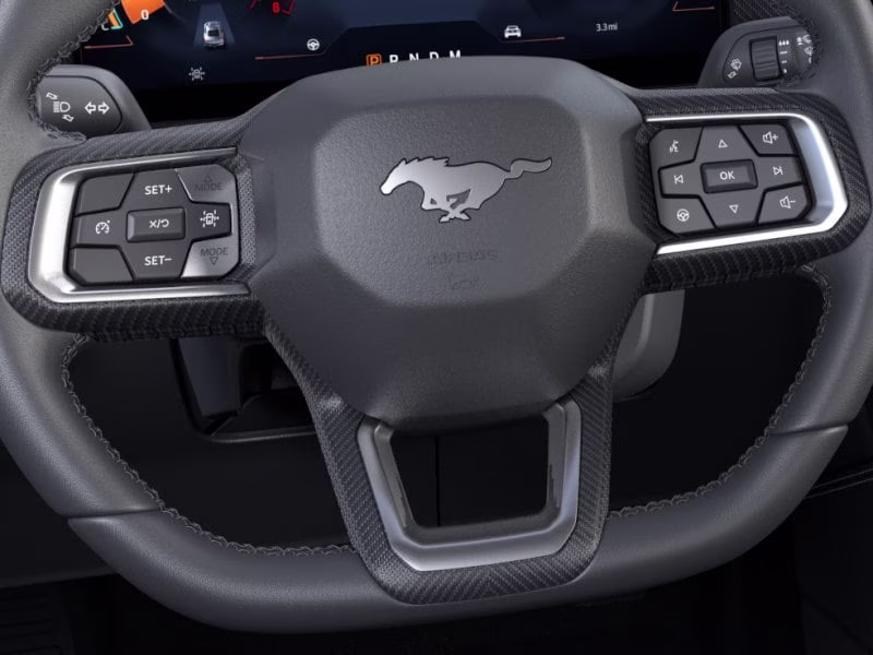 2026 Shadow Black Ford Mustang EcoBoost RWD Coupe