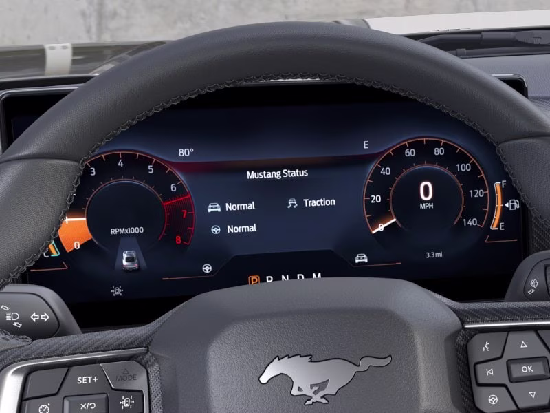 2026 Shadow Black Ford Mustang EcoBoost RWD Coupe