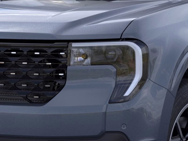 2026 Azure Gray Metallic Tri-Coat Ford Maverick Lariat AWD Truck