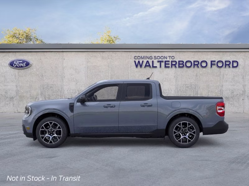 2026 Azure Gray Metallic Tri-Coat Ford Maverick Lariat AWD Truck