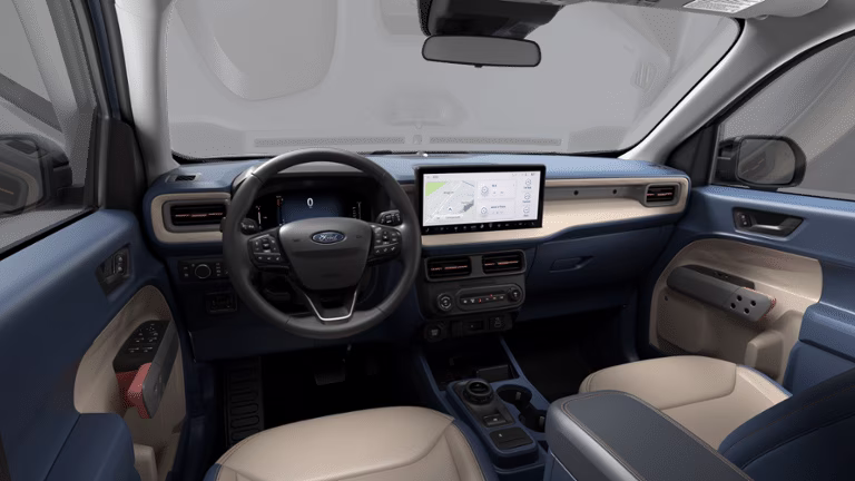 2026 Azure Gray Metallic Tri-Coat Ford Maverick Lariat AWD Truck
