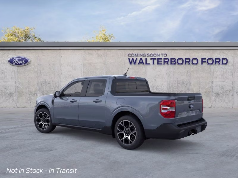 2026 Azure Gray Metallic Tri-Coat Ford Maverick Lariat AWD Truck