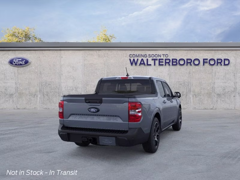 2026 Azure Gray Metallic Tri-Coat Ford Maverick Lariat AWD Truck