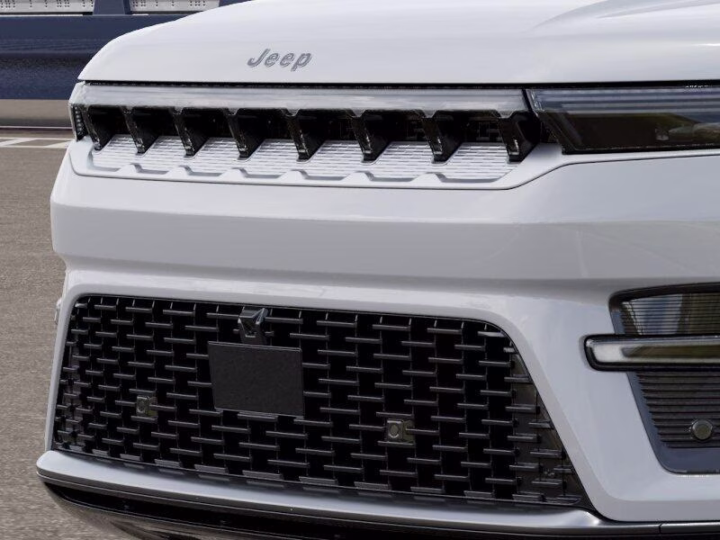 2026 Bright White Clear Coat Jeep Grand Wagoneer Grand Wagoneer L 4x4 SUV