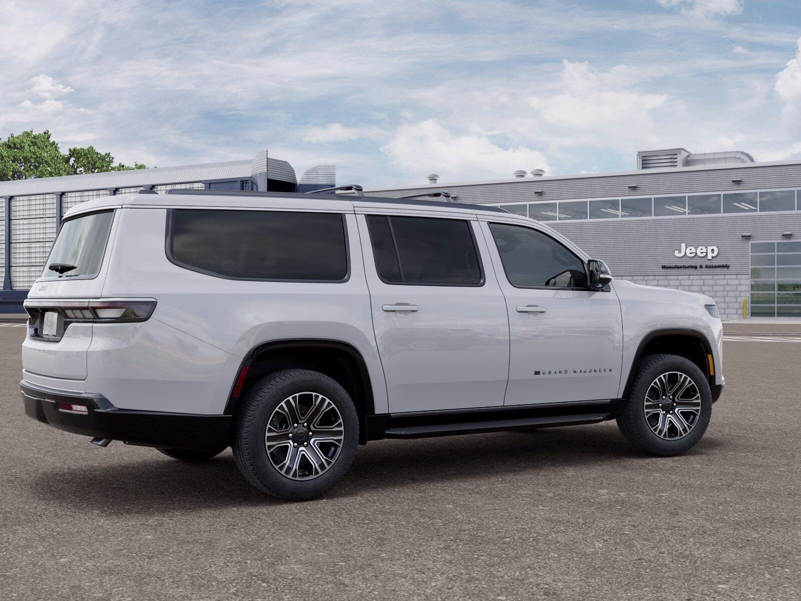 2026 Bright White Clear Coat Jeep Grand Wagoneer Grand Wagoneer L 4x4 SUV