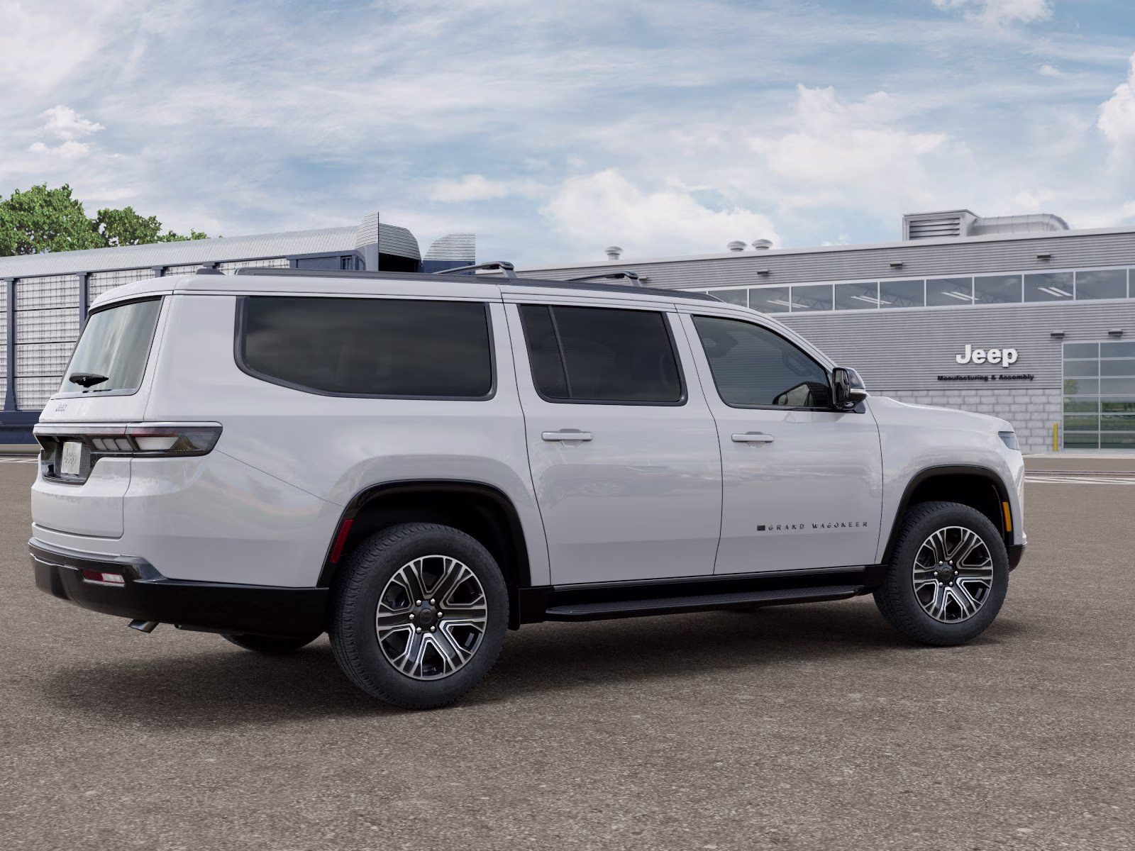 2026 Bright White Clearcoat Jeep Grand Wagoneer L Grand Wagoneer L 4x4 4X4 SUV