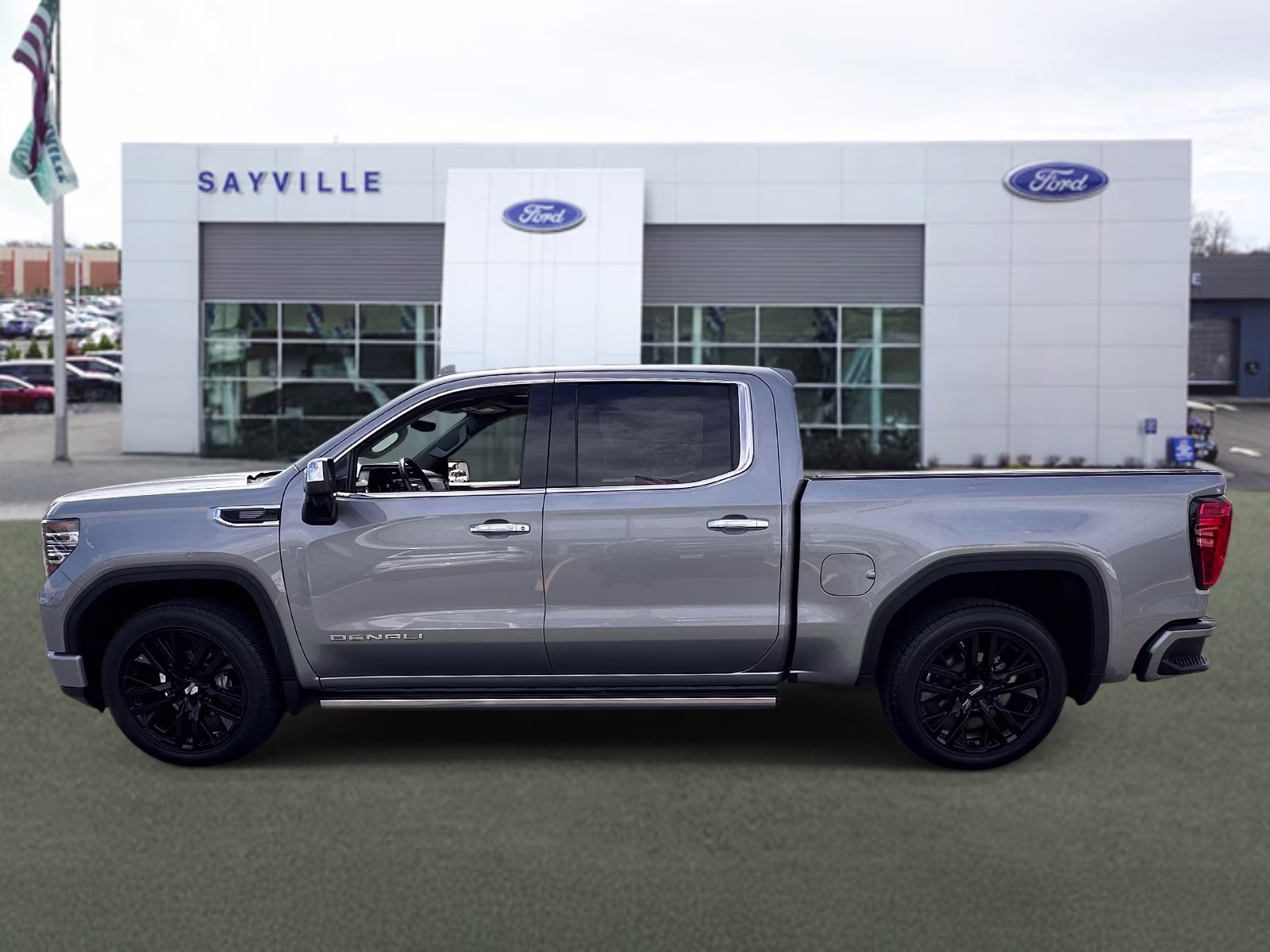 2023 Titanium Rush Metallic GMC Sierra 1500 4WD Crew Cab 147 Denali 4X4 Truck