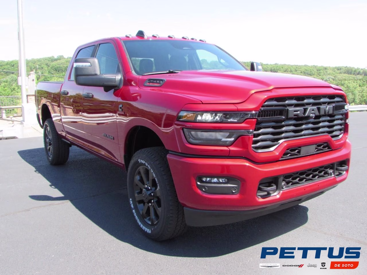 2026 Flame Red Clearcoat Ram 2500 Big Horn 4X4 Truck