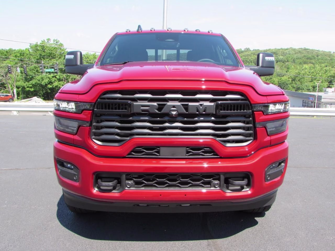 2026 Flame Red Clearcoat Ram 2500 Big Horn 4X4 Truck