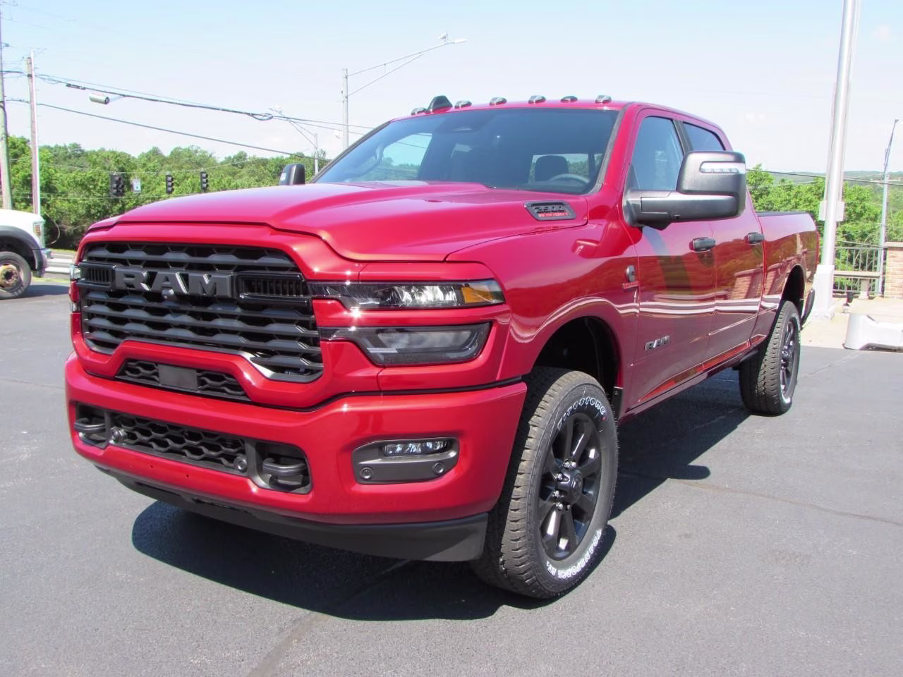 2026 Flame Red Clearcoat Ram 2500 Big Horn 4X4 Truck