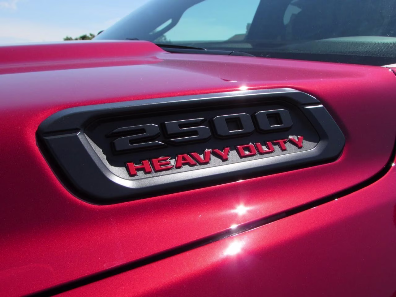 2026 Flame Red Clearcoat Ram 2500 Big Horn 4X4 Truck