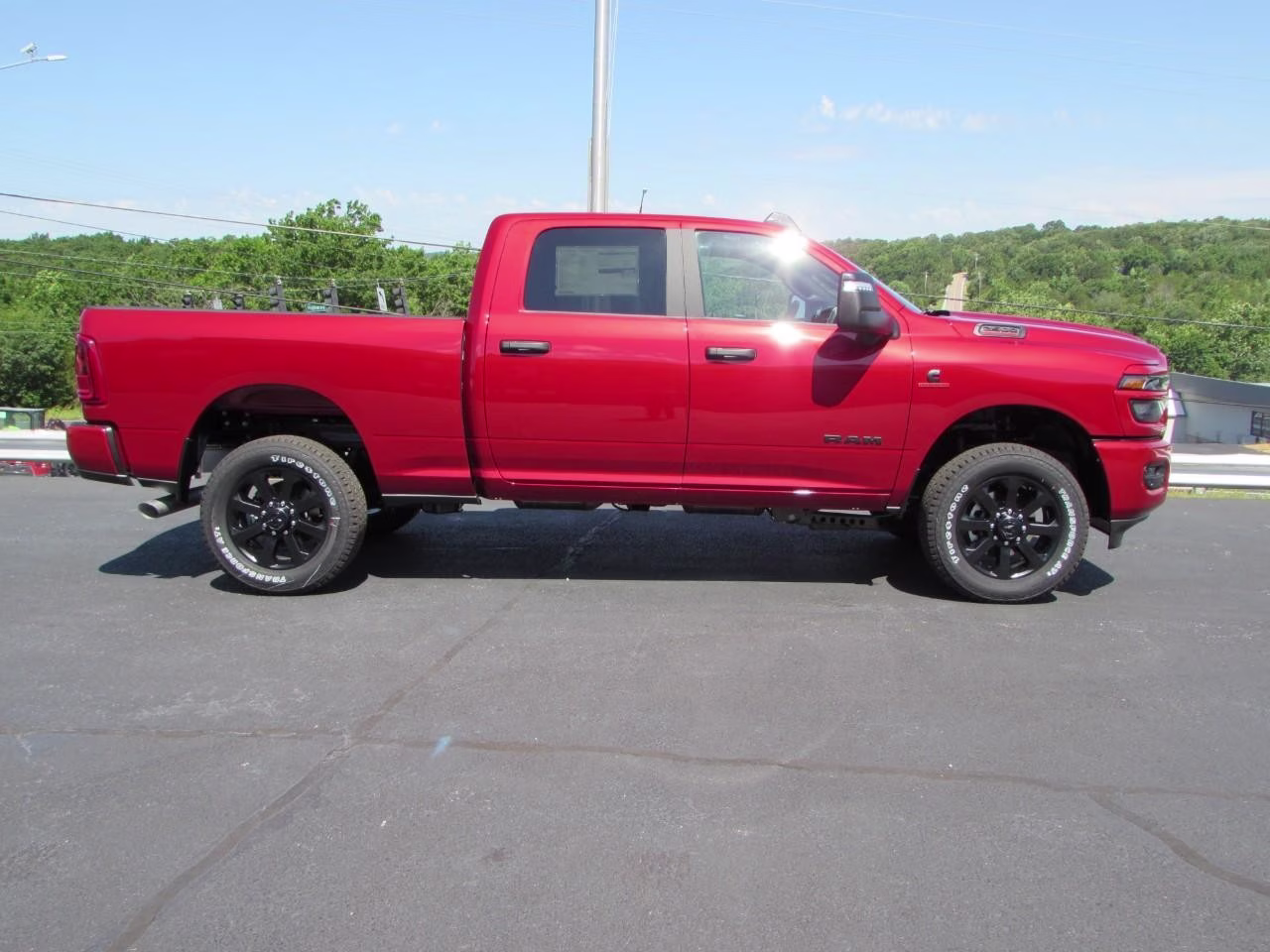 2026 Flame Red Clearcoat Ram 2500 Big Horn 4X4 Truck
