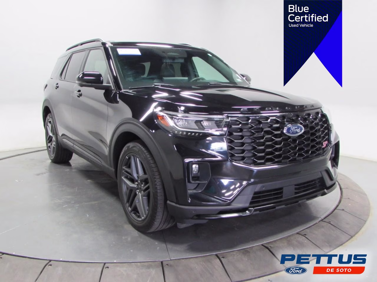2025 Agate Black Metallic Ford Explorer ST 4X4 SUV