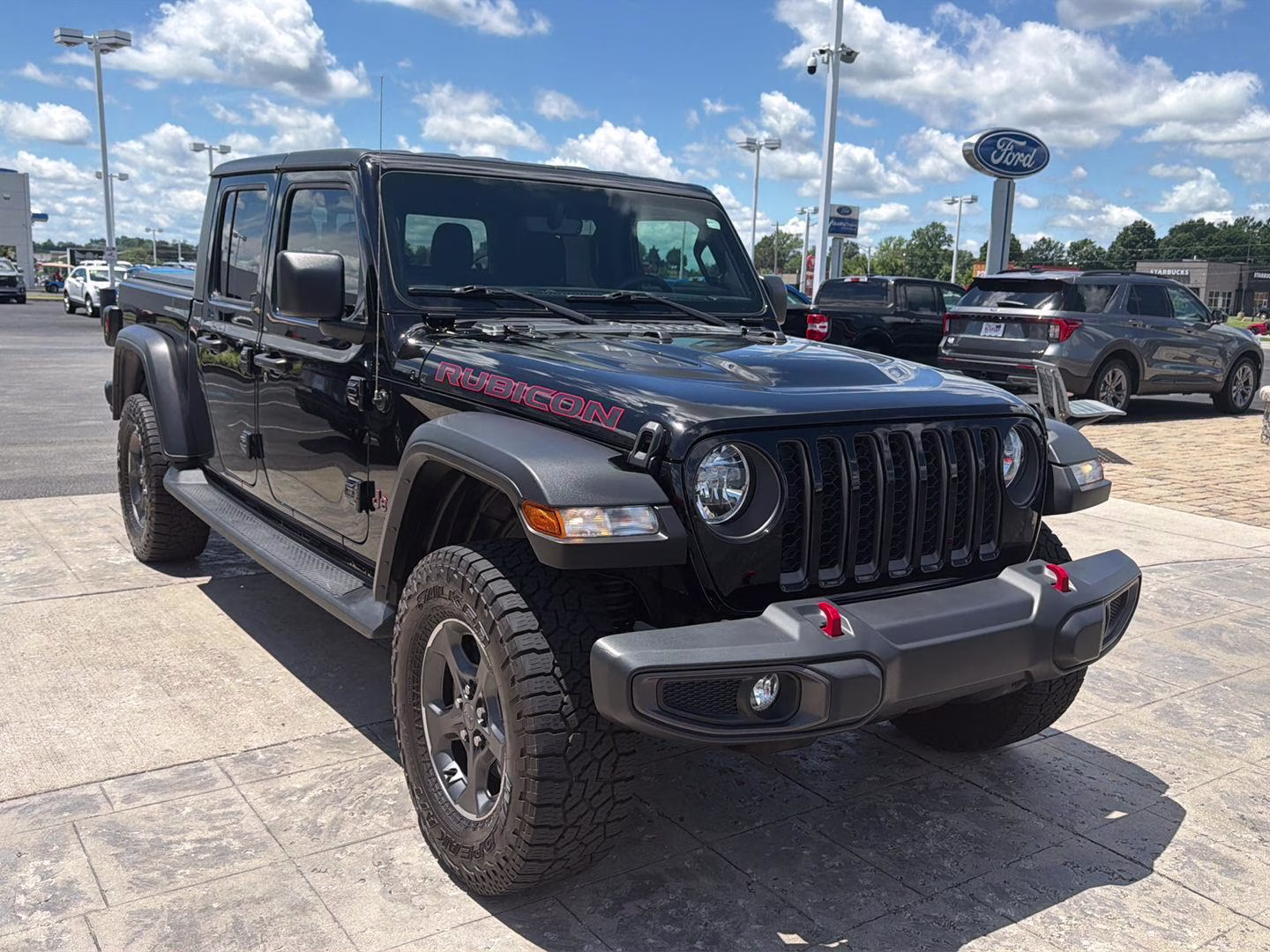 2023 Black Clearcoat Jeep Gladiator Rubicon 4X4 Truck