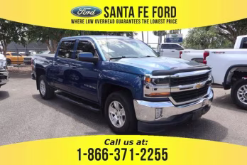 2018 Deep Ocean Blue Metallic Chevrolet Silverado 1500 LT RWD Truck