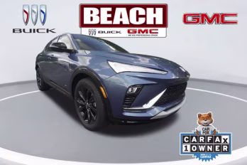 2025 Ocean Blue Metallic Buick Envista Sport Touring FWD SUV