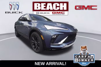 2025 Ocean Blue Metallic Buick Envista Sport Touring FWD SUV