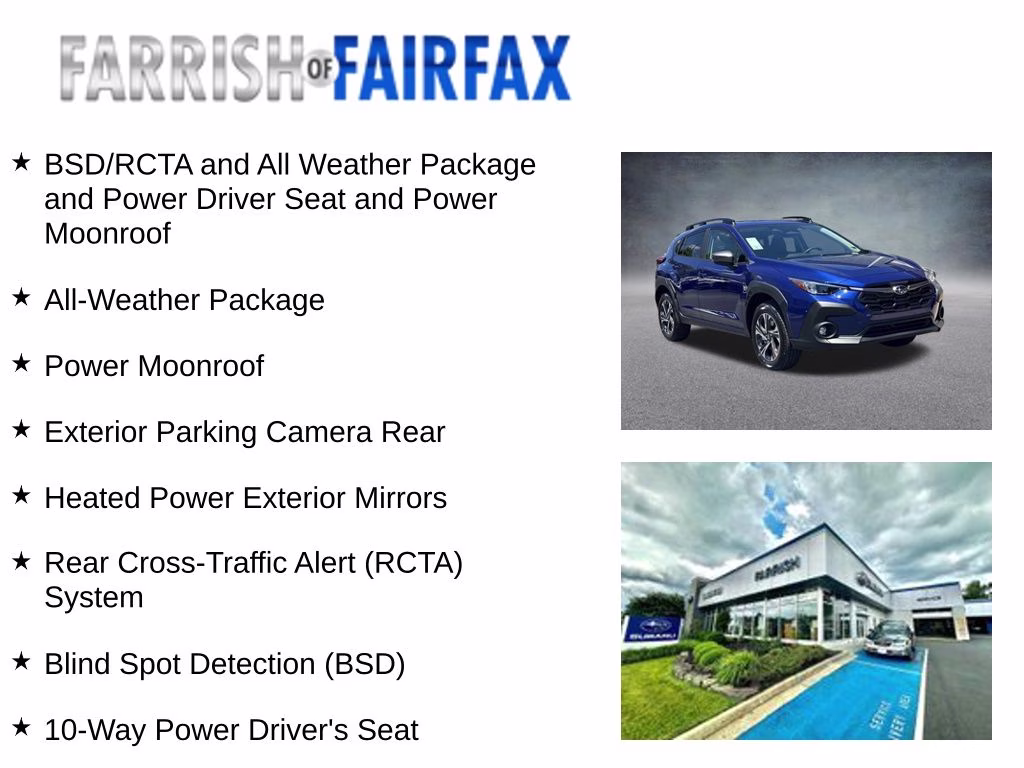 2026 Sapphire Blue Pearl Subaru Crosstrek Premium AWD SUV
