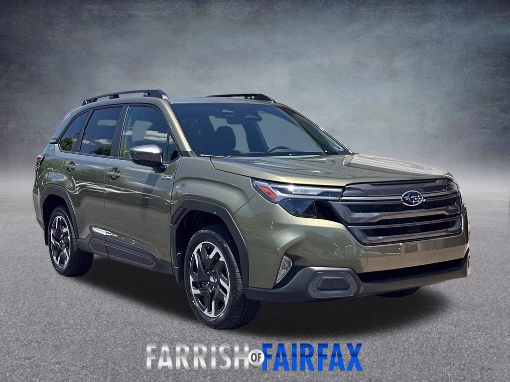 2026 Autumn Green Metallic Subaru Forester Limited Hybrid AWD SUV