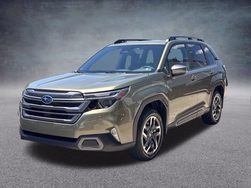 2026 Autumn Green Metallic Subaru Forester Limited Hybrid AWD SUV