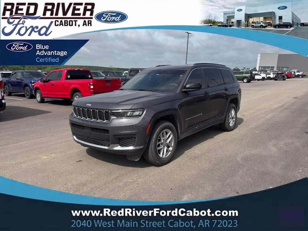 2024 Baltic Gray Metallic Clearcoat Jeep Grand Cherokee L Laredo X 4X4 SUV