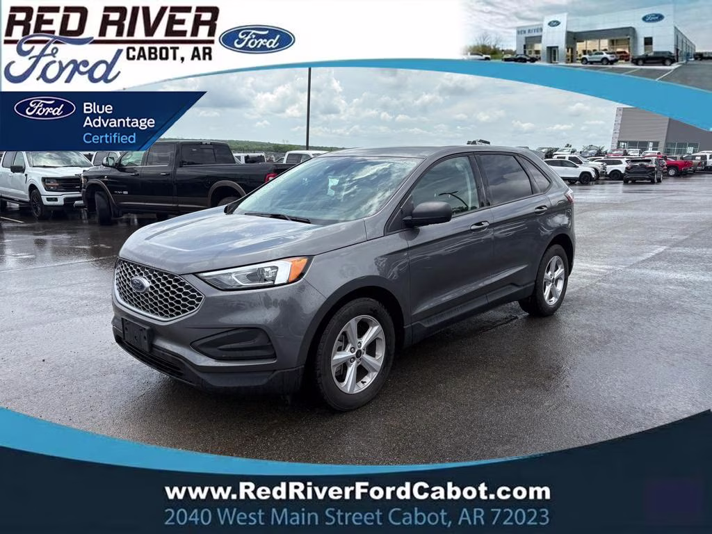 2024 Carbonized Gray Ford Edge SE AWD SUV
