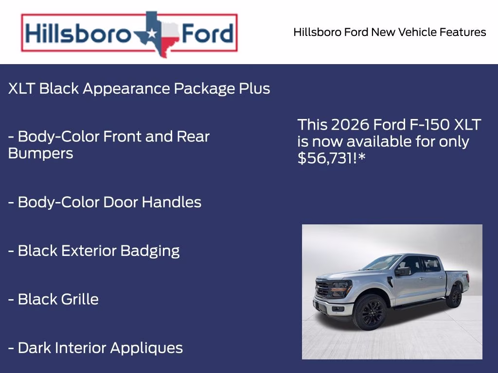 2026 Iconic Silver Metallic Ford F-150 XLT 4X4 Truck