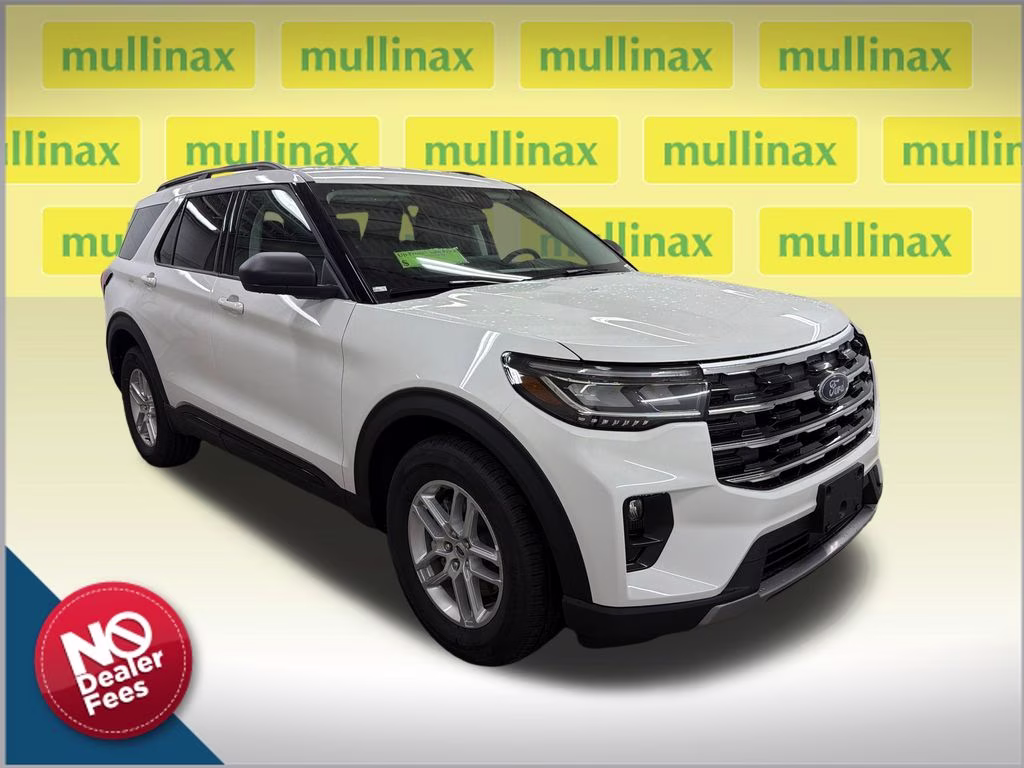 2026 STAR WHITE TRI-COAT Ford Explorer Active RWD SUV