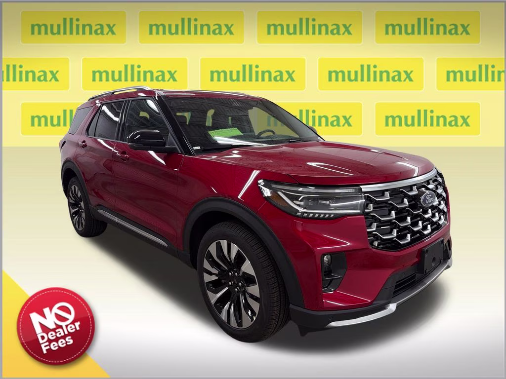 2026 RAPID RED TINTED Ford Explorer Platinum 4X4 SUV