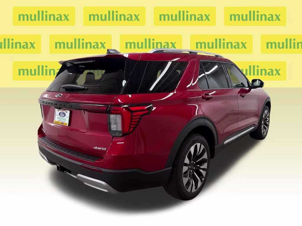 2026 RAPID RED TINTED Ford Explorer Platinum 4X4 SUV