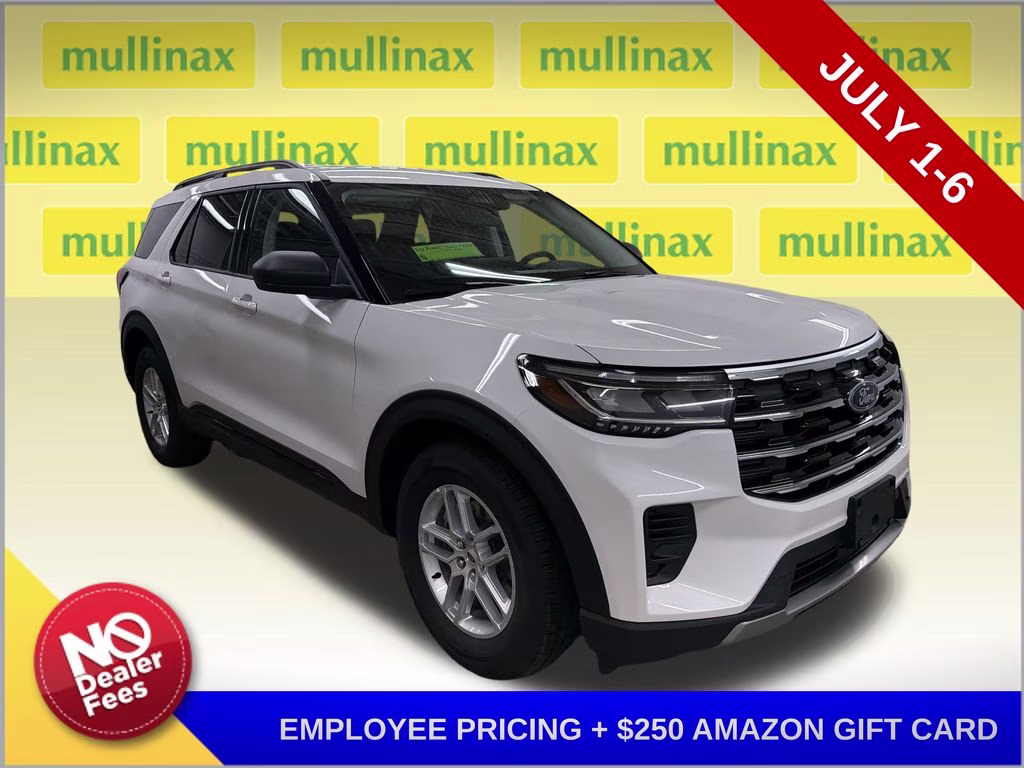2026 STAR WHITE Ford Explorer Active RWD SUV