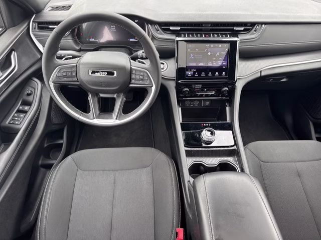 2025 Velvet Red Pearlcoat Jeep Grand Cherokee Laredo X RWD SUV