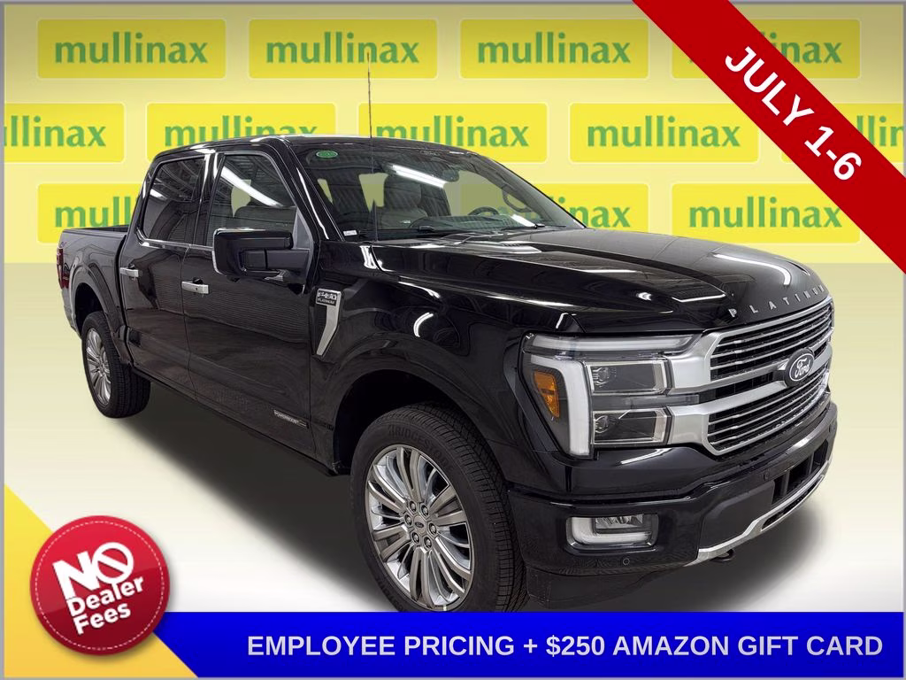 2026 AGATE BLACK Ford F-150 Platinum 4X4 Truck