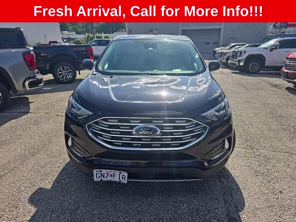 2022 Black Metallic Ford Edge SEL AWD SUV