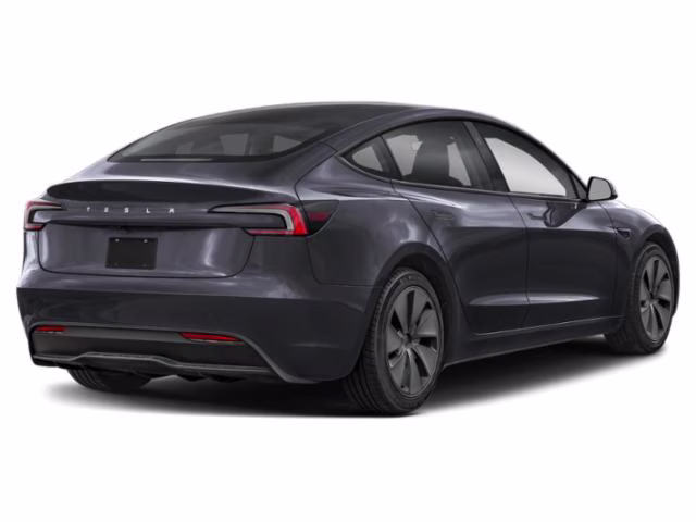 2025 Stealth Grey Tesla Model 3 Long Range RWD Sedan