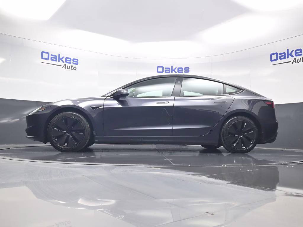 2025 Stealth Grey Tesla Model 3 Long Range RWD Sedan