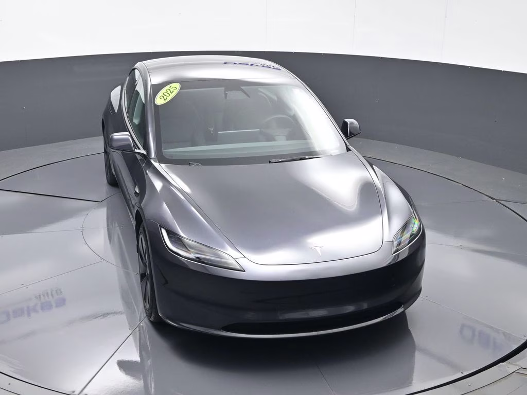 2025 Stealth Grey Tesla Model 3 Long Range RWD Sedan