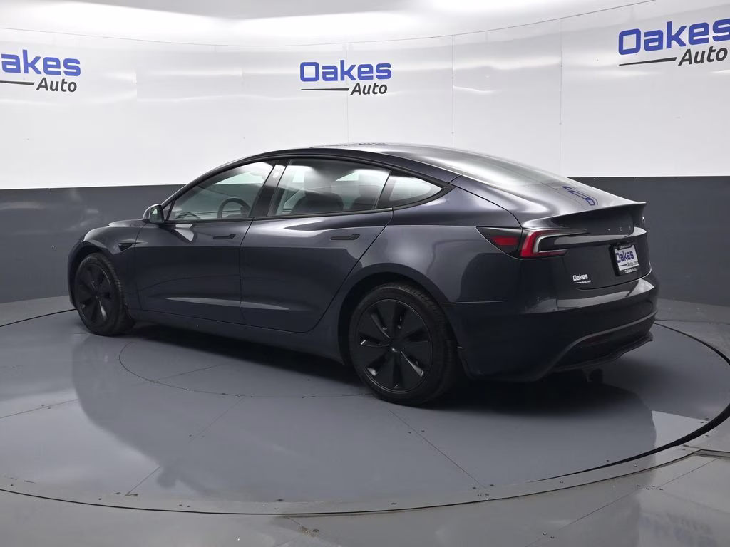 2025 Stealth Grey Tesla Model 3 Long Range RWD Sedan
