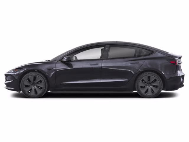 2025 Stealth Grey Tesla Model 3 Long Range RWD Sedan