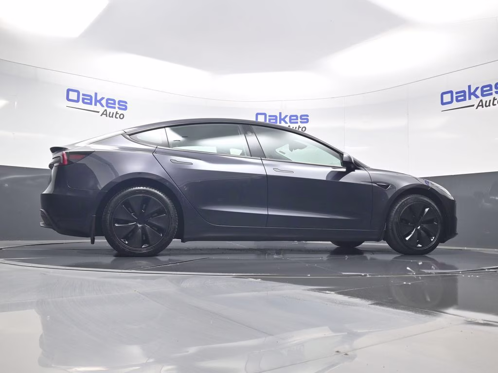 2025 Stealth Grey Tesla Model 3 Long Range RWD Sedan