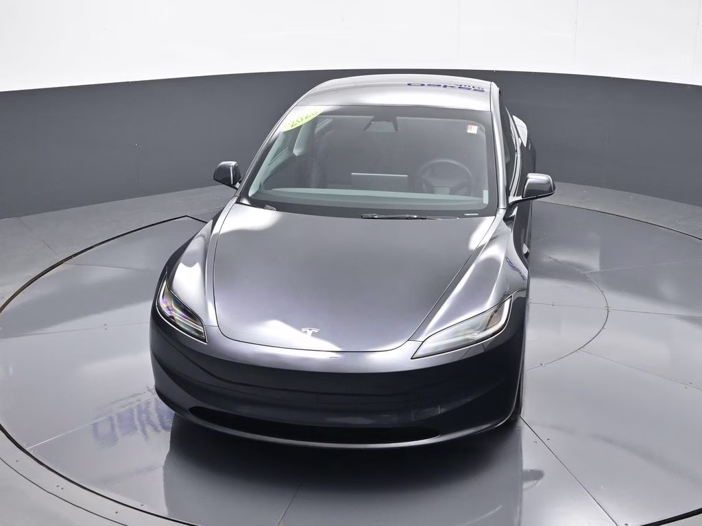 2025 Stealth Grey Tesla Model 3 Long Range RWD Sedan